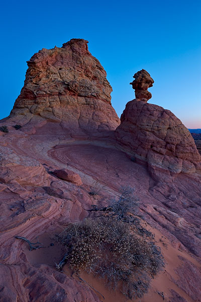 Sandstone Formations At Dawn