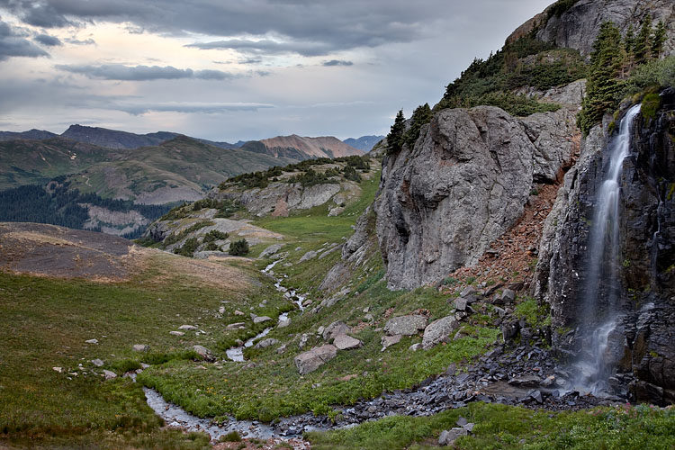 Alpine Waterfall